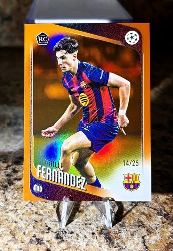 Guille Fernandez 2026 Topps UCC Orange Foil /25