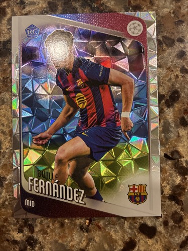 Guille Fernandez 2025 Topps UEFA Club Competition Diamanté Foil