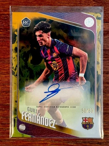 Guille Fernandez 2025 Topps UEFA Club Competitions /50