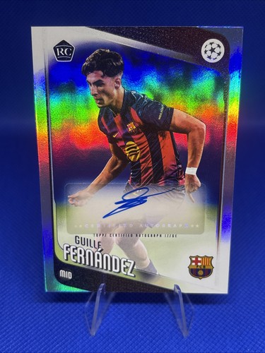 Guille Fernandez 2025 Topps UEFA Club Competitions