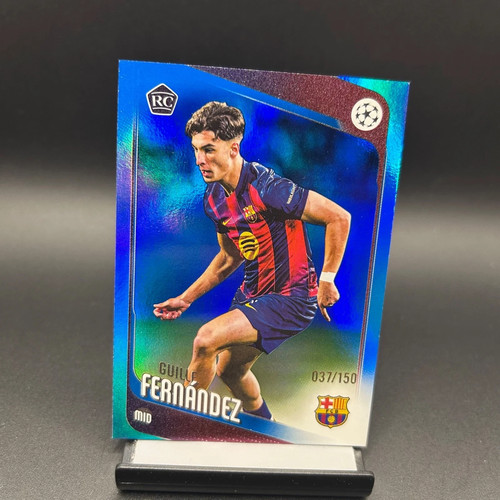 Guille Fernandez 2025 Topps UEFA Club Competitions Blue /150
