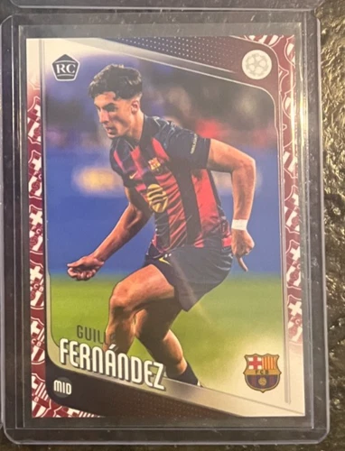 Guille Fernandez 2025 Topps UEFA Club Competitions Team Logo Border
