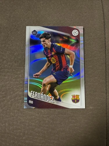 Guille Fernandez 2025 Topps UEFA UCC Flagship Rain Drops
