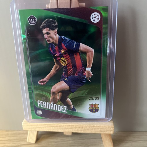 Guille Fernandez 2025 Topps UEFA UCC Green /99