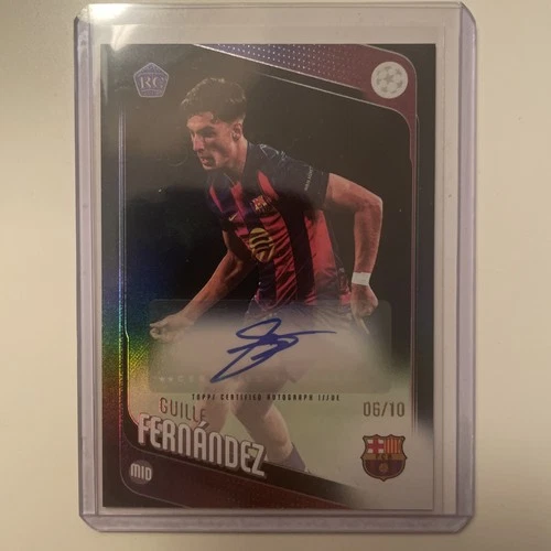 Guille Fernández 2025 Topps UCC Flagship 6/10