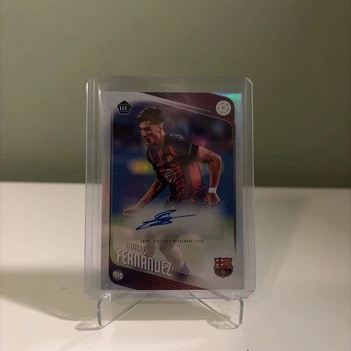 Guille Fernández 2025 Topps UCC UEFA Blue