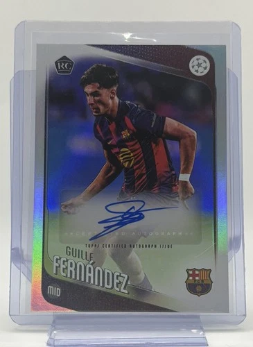 Guille Fernández 2025 Topps UEFA