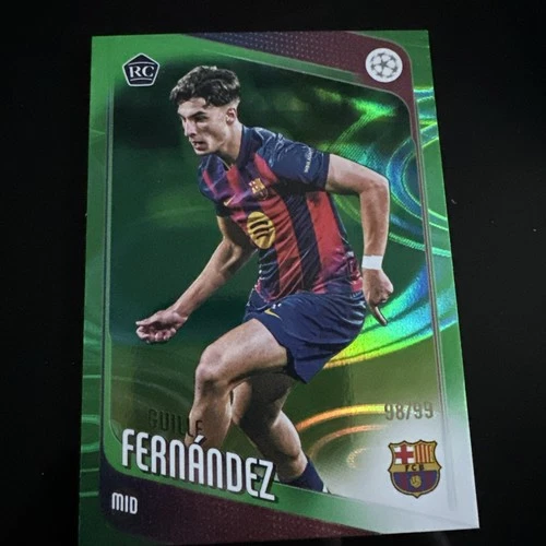 Guille Fernández 2025 Topps UEFA Champions League /99
