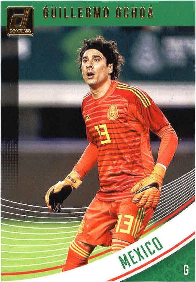Guillermo Ochoa 2018 Panini Donruss Soccer 153