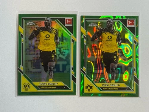 Guirassy 2025 Topps Bundesliga Cromo Lava Refractor /99