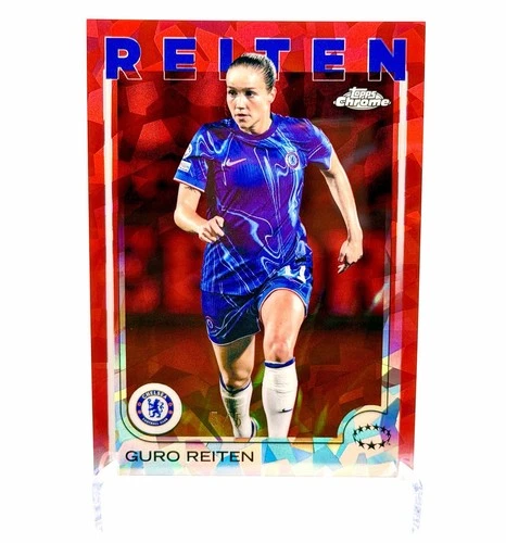 Guro Reiten 2024 Topps Chrome Sapphire Red /5