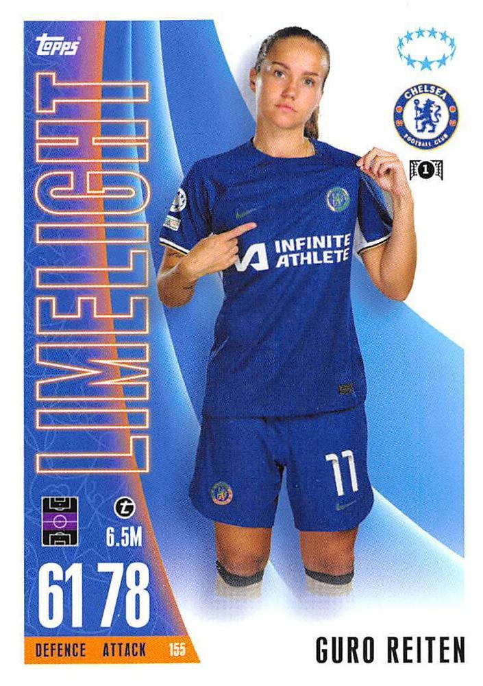 Guro Reiten 2023 Topps Match Attax UEFA Club Competitions Extra