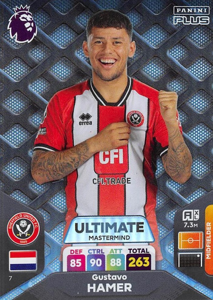 Gustavo Hamer 2024 Panini Adrenalyn XL Premier League Plus