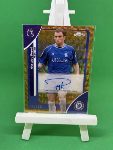 Gustavo Poyet 2025 Topps Chrome Gold /50