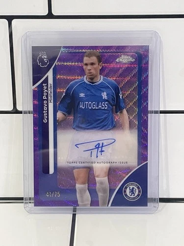 Gustavo Poyet 2025 Topps Chrome Premier League /75