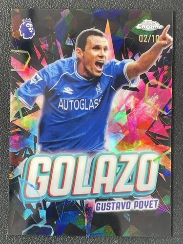 Gustavo Poyet 2026 Topps Chrome Sapphire Black /10