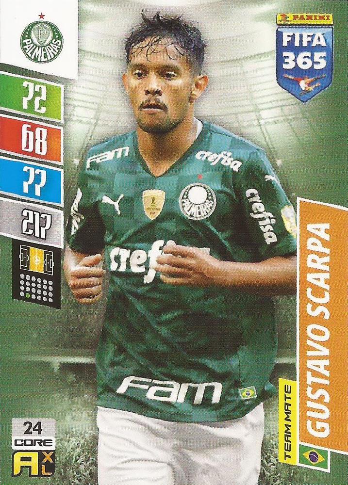 Gustavo Scarpa 2022 Panini Adrenalyn XL FIFA 365