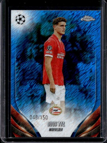 Guus Til 2024 Topps Chrome Blue Shimmer Refractor /150