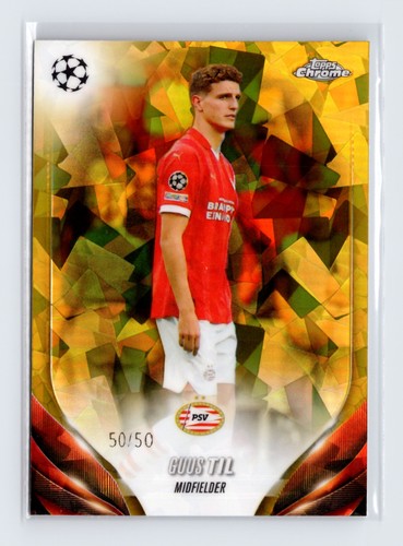 Guus Til 2023 Topps Chrome Sapphire Gold /50