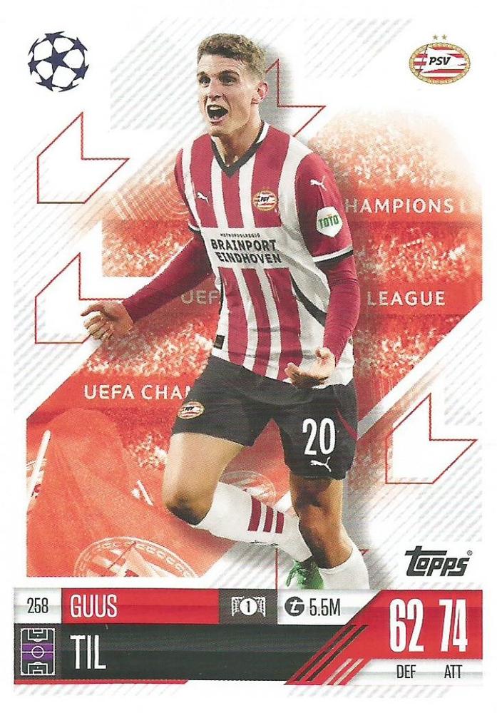 Guus Til 2024 Topps Match Attax UEFA Club Competitions
