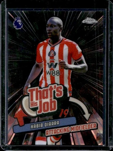 Habib Diarra 2026 Topps Chrome Sapphire /10