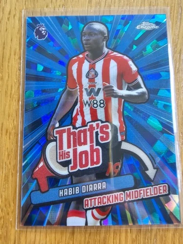 Habib Diarra 2025 Topps Chrome Sapphire /25