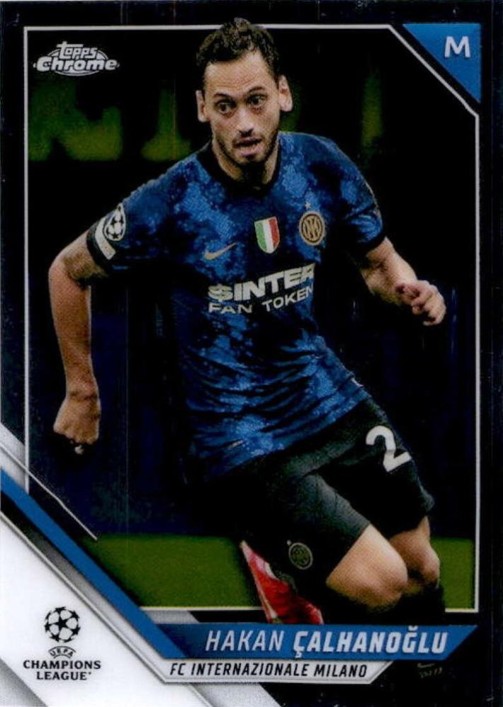 Hakan Çalhanoğlu 2021 Topps Chrome UCC 127