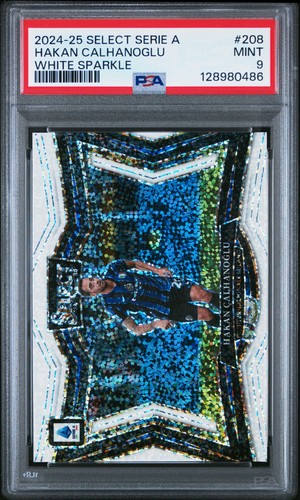 Hakan Çalhanoğlu 2024 Panini Selezione Serie A White Sparkle