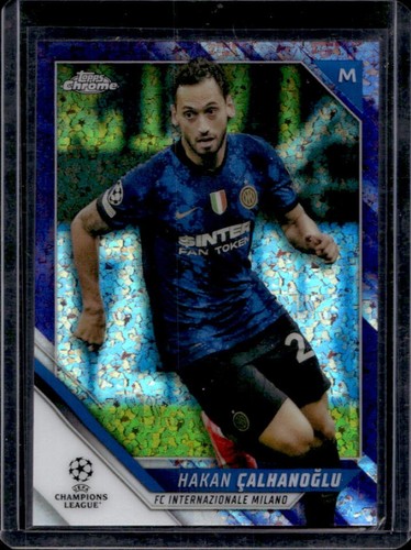 Hakan Calhanoglu 2021 Topps Chrome Purple Diamond Refractor /250