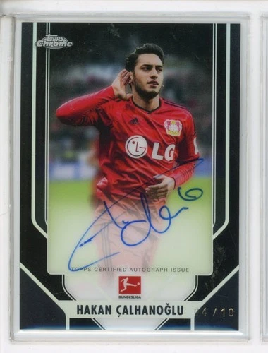 Hakan Calhanoglu 2025 Topps Chrome Superior Black /10