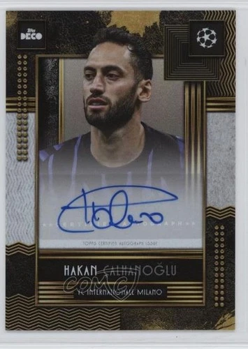 Hakan Calhanoglu 2025 Topps Deco UEFA Club Competitions