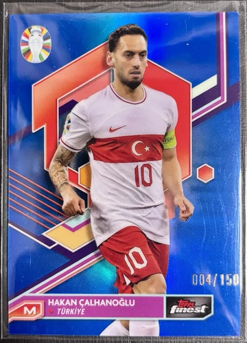 Hakan Calhanoglu 2024 Topps Finest /150