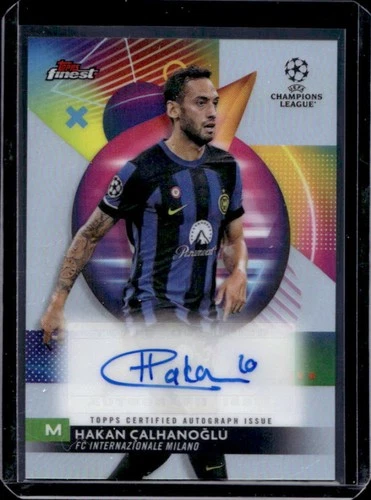 Hakan Calhanoglu 2023 Topps Finest
