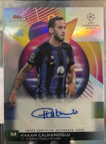 Hakan Calhanoglu 2023 Topps Finest
