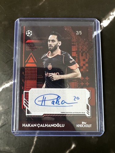 Hakan Calhanoglu 2025 Topps Knockout 2/5