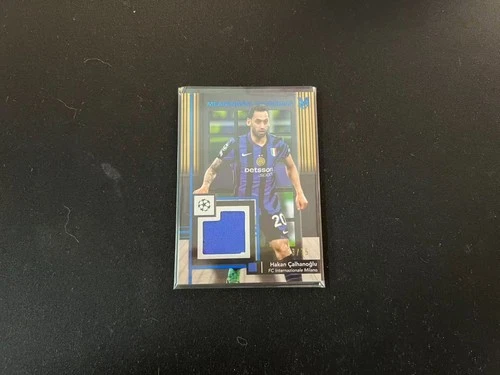 Hakan Calhanoglu 2024 Topps Museum Blue /75