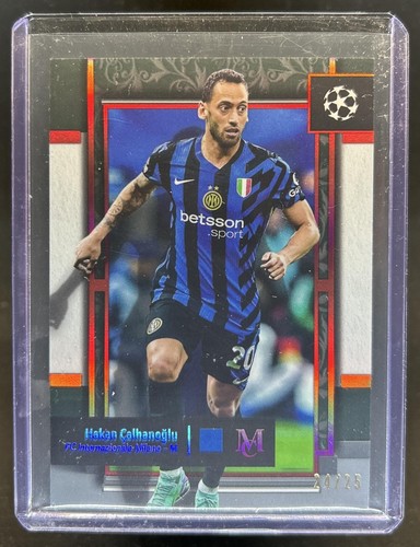 Hakan Calhanoglu 2024 Topps Museum Ruby /25