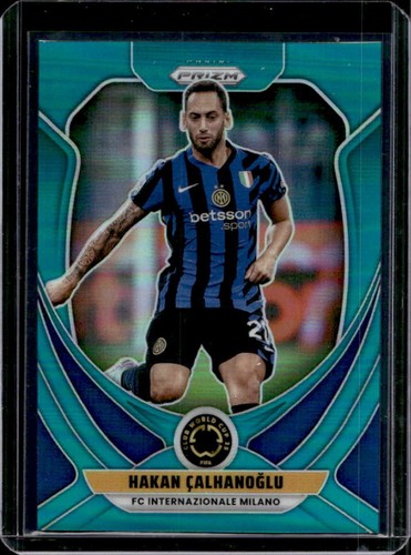 Hakan Calhanoglu 2025 Panini Prizm FIFA Club World Cup Teal /99