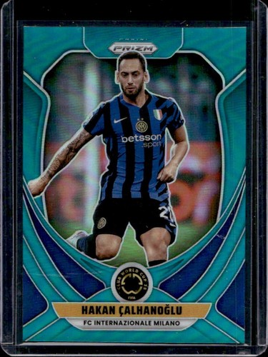 Hakan Calhanoglu 2025 Panini Prizm Teal /99