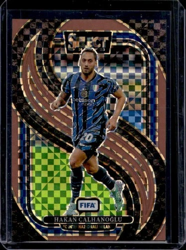 Hakan Calhanoglu 2024 Panini Select FIFA Bronze Checker /75