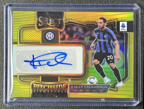Hakan Calhanoglu 2022 Panini Select Gold Prizm /10
