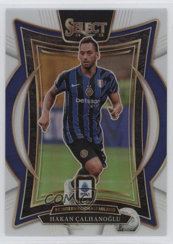 Hakan Calhanoglu 2024 Panini Select Serie A White Prizm /20