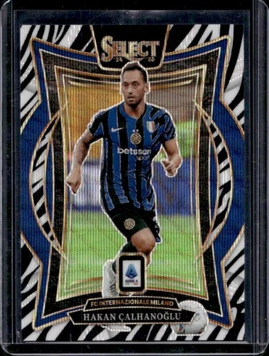 Hakan Calhanoglu 2024 Panini Select Serie A Zebra #8