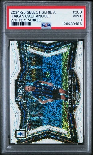 Hakan Calhanoglu 2024 Panini Select White Sparkle