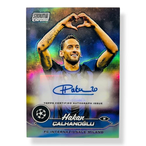 Hakan Calhanoglu 2023 Topps Stadium Chrome