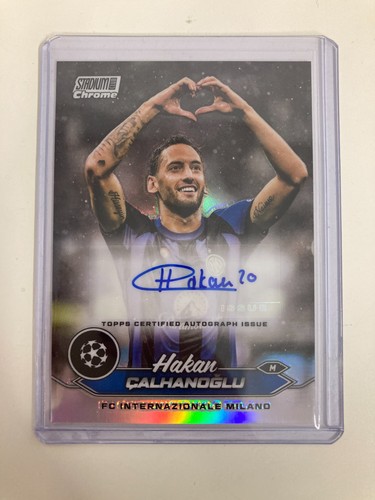 Hakan Calhanoglu 2024 Topps Stadium Club Chromada