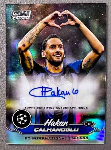 Hakan Calhanoglu 2023 Topps Stadium Club Chrome