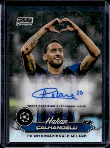 Hakan Calhanoglu 2023 Panini Stadium Club Chrome #CA-HC