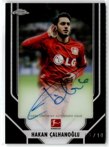 Hakan Calhanoglu 2025 Panini Superior Signatures Black /10
