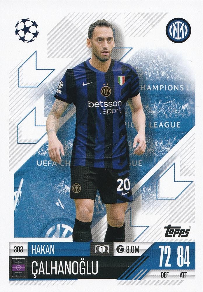 Hakan Calhanoglu 2024 Topps Match Attax UEFA Club Competitions